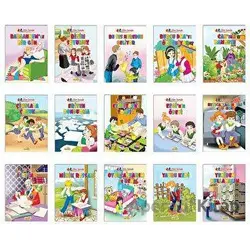 Elim Sende - Okul Öncesi Eğitici Hikaye Seti - 15 Kitap Takım - Kolektif - Pembe Patikler