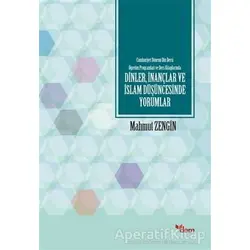 Cumhuriyet Dönemi Din Dersi Öğretim Programları ve Ders Kitaplarında Dinler, İnançlar ve İslam Düşün