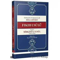 Mirkatül-Vusül Tercümesi - Fıkıh Usulü İzahlı - Molla Hüsrev - Muallim Neşriyat