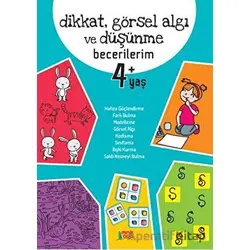 Dikkat Görsel Algı Ve Düşünme Becerilerim 4+ Yaş - Berkay Dinç - Minik Ada