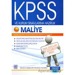 KPSS ve Kurum Sınavlarına Hazırlık Maliye 2010 - Kolektif - Palet Yayınları