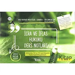 İcra ve İflas Hukuku Ders Notları - Kolektif - Temsil Kitap