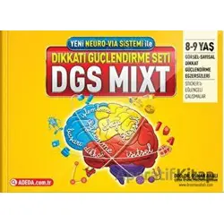 Dikkati Güçlendirme Seti Mixt 8-9 Yaş - Osman Abalı - Adeda Yayınları