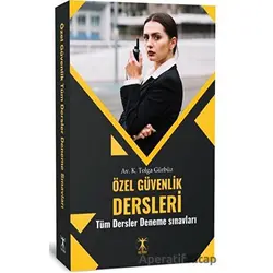 Özel Güvenlik Dersleri - K. Tolga Gürbüz - Da Vinci Publishing