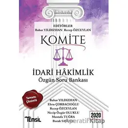 Komite İdari Hakimlik Tamamı Çözümlü Özgün Soru Bankası 2020 - Mustafa Tuğra - Temsil Kitap