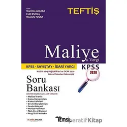 Maliye ve Vergi Hukuku Soru Bankası - Mustafa Tuğra - Temsil Kitap