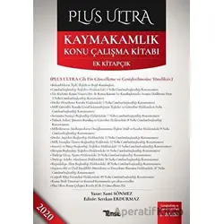 Plus Ultra Kaymakamlık Konu Çalışma Kitabı - Sami Sönmez - Temsil Kitap