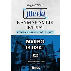 Mevki Makro İktisat (Kaymakamlık İktisat) 2020 - Özgür Özcan - Temsil Kitap