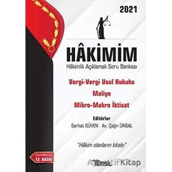 Hakimim - Hakimlik Açıklamalı Soru Bankası 2021 - Serhat Güven - Temsil Kitap