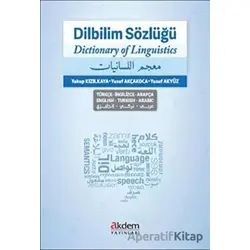 Dilbilim Sözlüğü - Yakup Kızılkaya - Akdem Yayınları