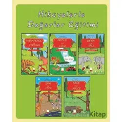 Hikayelerle Değerler Eğitimi Seti (5 Kitap Takım) - Özkan Yaman - Yarım Elma