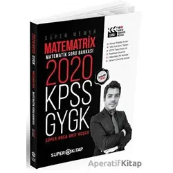 Süper Memur KPSS - GYGK Matematrix Matematik Soru Bankası - Akif Kuşcu - Süper Kitap