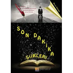 Son Dakika Şiirleri - Murat Özcan - Tunç Yayıncılık