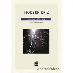 Modern Kriz - Murray Bookchin - Sümer Yayıncılık