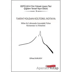 Tarihi Yoldan Kültürel Rotaya - Elifnaz Durusoy - ODTÜ Geliştirme Vakfı Yayıncılık