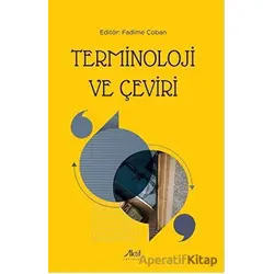 Terminoloji ve Çeviri - Fadime Çoban - Aktif Yayınevi
