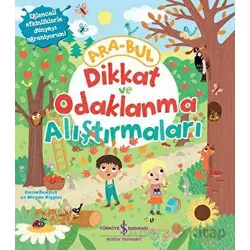 Dikkat ve Odaklanma Alıştırmaları - Ara-Bul - Megan Higgins - İş Bankası Kültür Yayınları
