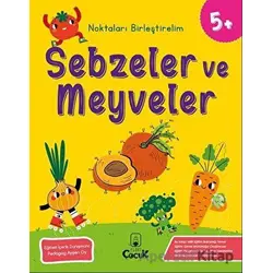 Sebzeler ve Meyveler - Noktaları Birleştirelim (5 Yaş) - Floki Çocuk