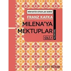 Milenaya Mektuplar Cilt 1 - Minyatür Kitaplar Serisi (Ciltli) - Franz Kafka - Martı Yayınları