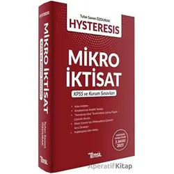 2021 Hysteresis - Mikro İktisat - Tufan Samet Özdurak - Temsil Kitap