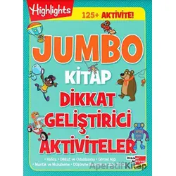 Jumbo Kitap Dikkat Geliştirici Aktiviteler - Kolektif - Dikkat Atölyesi Yayınları