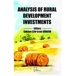 Analysis Of Rural Development Investments - Buket Karatop - Gece Akademi