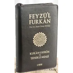Feyzül Furkân Kurân-ı Kerîm ve Tefsirli Meali - Cep Boy - Fermuarlı - Deri Cilt