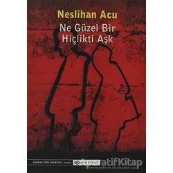 Ne Güzel Bir Hiçlikti Aşk - Neslihan Acu - Epsilon Yayınevi