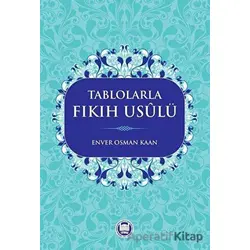 Tablolarla Fıkıh Usulü - Enver Osman Kaan - Marmara Üniversitesi İlahiyat Fakültesi Vakfı
