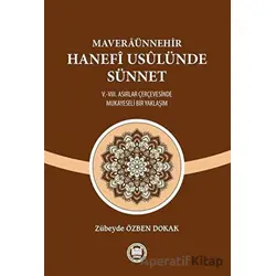 Maveraünnehir Hanefi Usulünde Sünnet