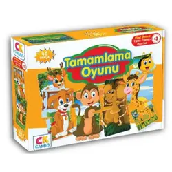 Tamamlama Oyunu 40 Parça Kutulu (+3 Yaş) CK Games