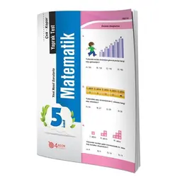 5. Sınıf Matematik Yaprak Test - Kolektif - 4 Adım Yayınları