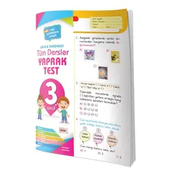 3. Sınıf Tüm Dersler Yaprak Test 4 Element Yayınları