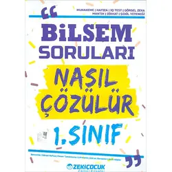 1.Sınıf Bilsem Soruları Nasıl Çözülür Zeki Çocuk Yayınları