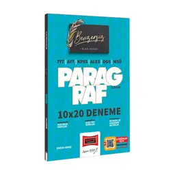 Yargı TYT AYT KPSS ALES DGS MSÜ Klas Serisi Benzersiz Paragraf 10x20 Deneme