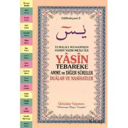 Yasin Tebareke Amme ve Diğer Sureler Gülbahçesi - 3 (Orta Boy - Mealli)