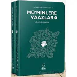 Müminlere Vaazlar (2 Kitap) - Cep Boy - Mehmed Zahid Kotku - Server Yayınları