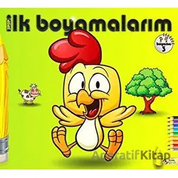 Şıpşıp İlk Boyamalarım Boyama 3 - Bella Toprak - Kuzey Çocuk Yayıncılık