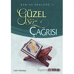 Güzel Söz Çağrısı - Cafer Durmuş - Erkam Yayınları