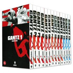 Gantz Manga Seti 13 Kitap - Hiroya Oku - Kurukafa Yayınevi