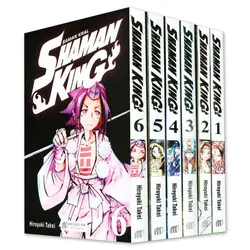 Shaman King Manga Seti 6 Kitap - Hiroyuki Takei - Akılçelen Kitaplar