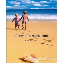 Eğitim Bilimine Giriş - Kolektif - Paradigma Akademi Yayınları