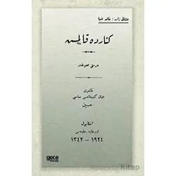 Kafkas Yollarında (Osmanlıca) - Ahmet Refik Altınay - Gece Kitaplığı
