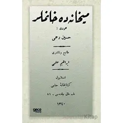 Meyhanede Hanımlar (Osmanlıca) - Hüseyin Rahmi Gürpınar - Gece Kitaplığı