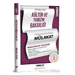 Kültür ve Turizm Bakanlığı Sınavına Hazırlık - Kolektif - Paragon Yayıncılık