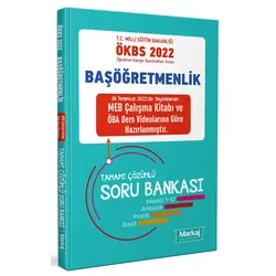 Markaj 2022 Başöğretmenlik Tamamı Çözümlü Soru Bankası
