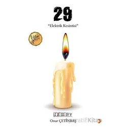 29 - Elektrik Kesintisi - Onur Çetinbaş - Cinius Yayınları