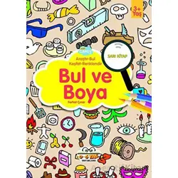 Bul ve Boya - Sarı Kitap - Ferhat Çınar - 0-6 Yaş Yayınları