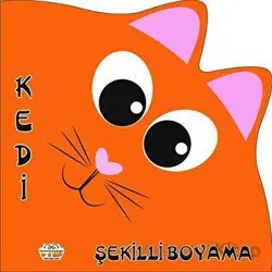 Şekilli Boyama - Kedi - Kolektif - 0-6 Yaş Yayınları
