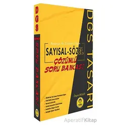 DGS Sayısal Sözel Çözümlü Soru Bankası - Özgen Bulut - Tasarı Eğitim Yayınları